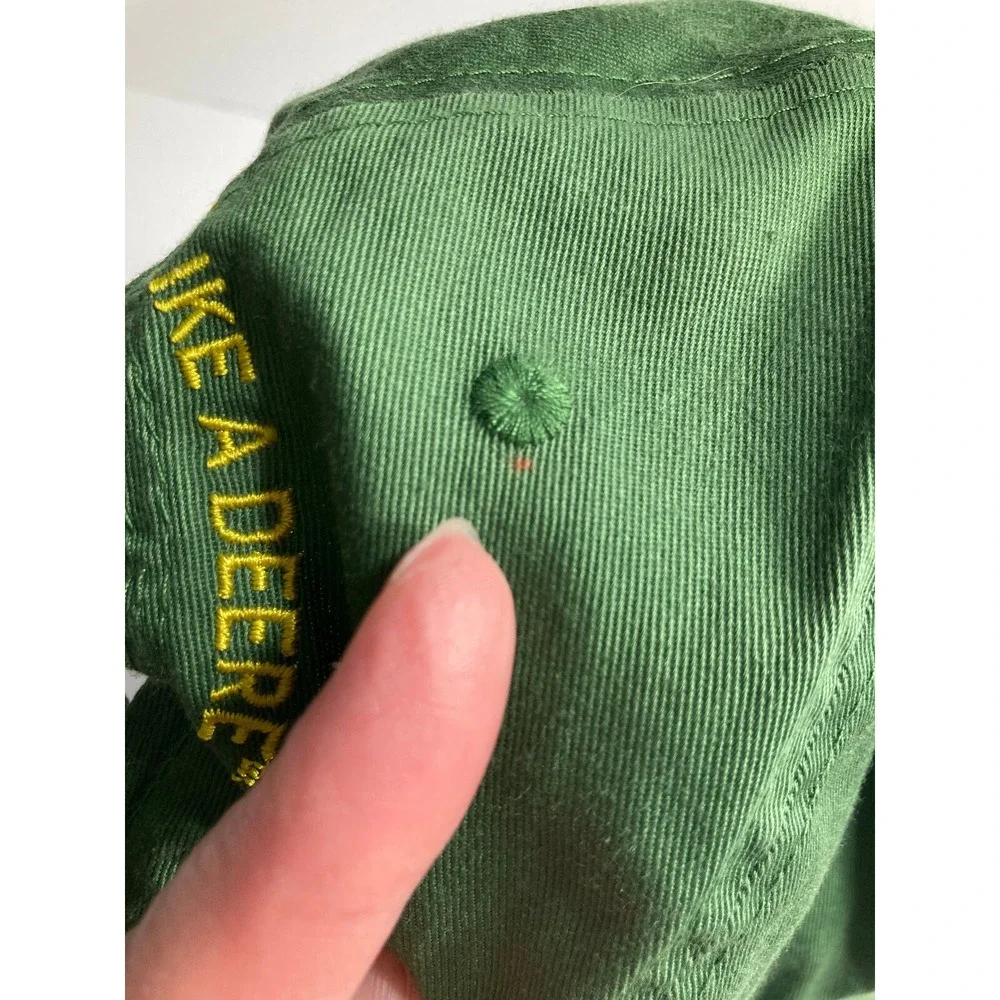 John Deere Hat Cap Green Adjustable 